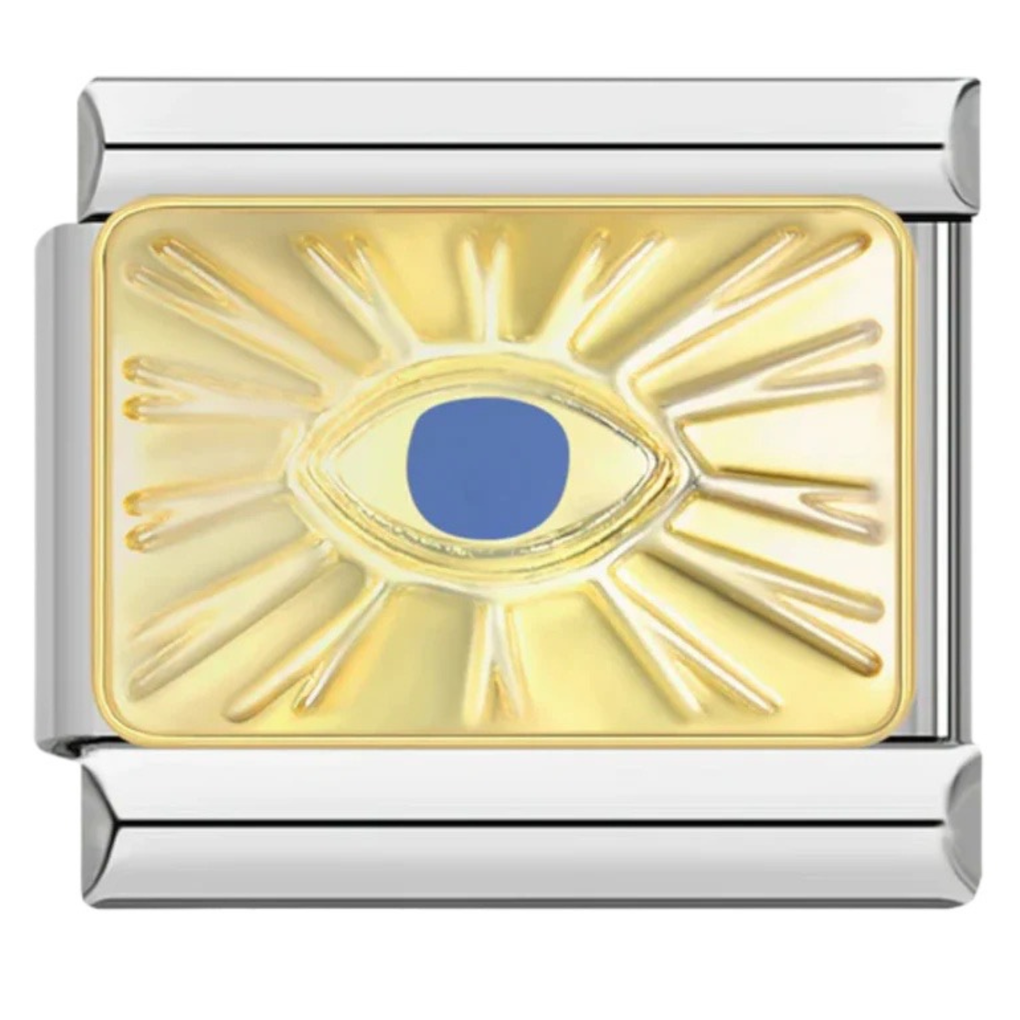 Gold and Silver Third Eye Charm
