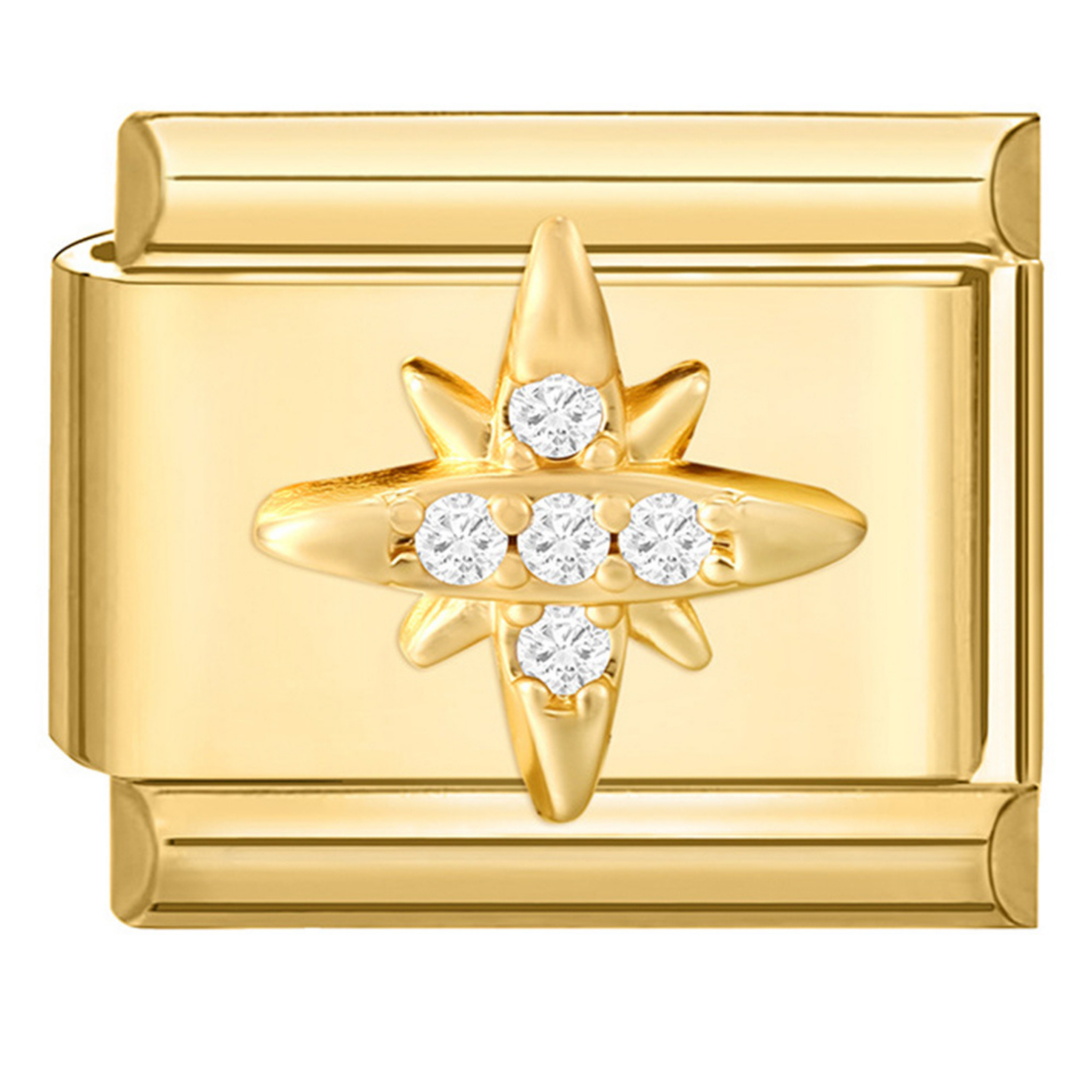 Gold Diamond Charm