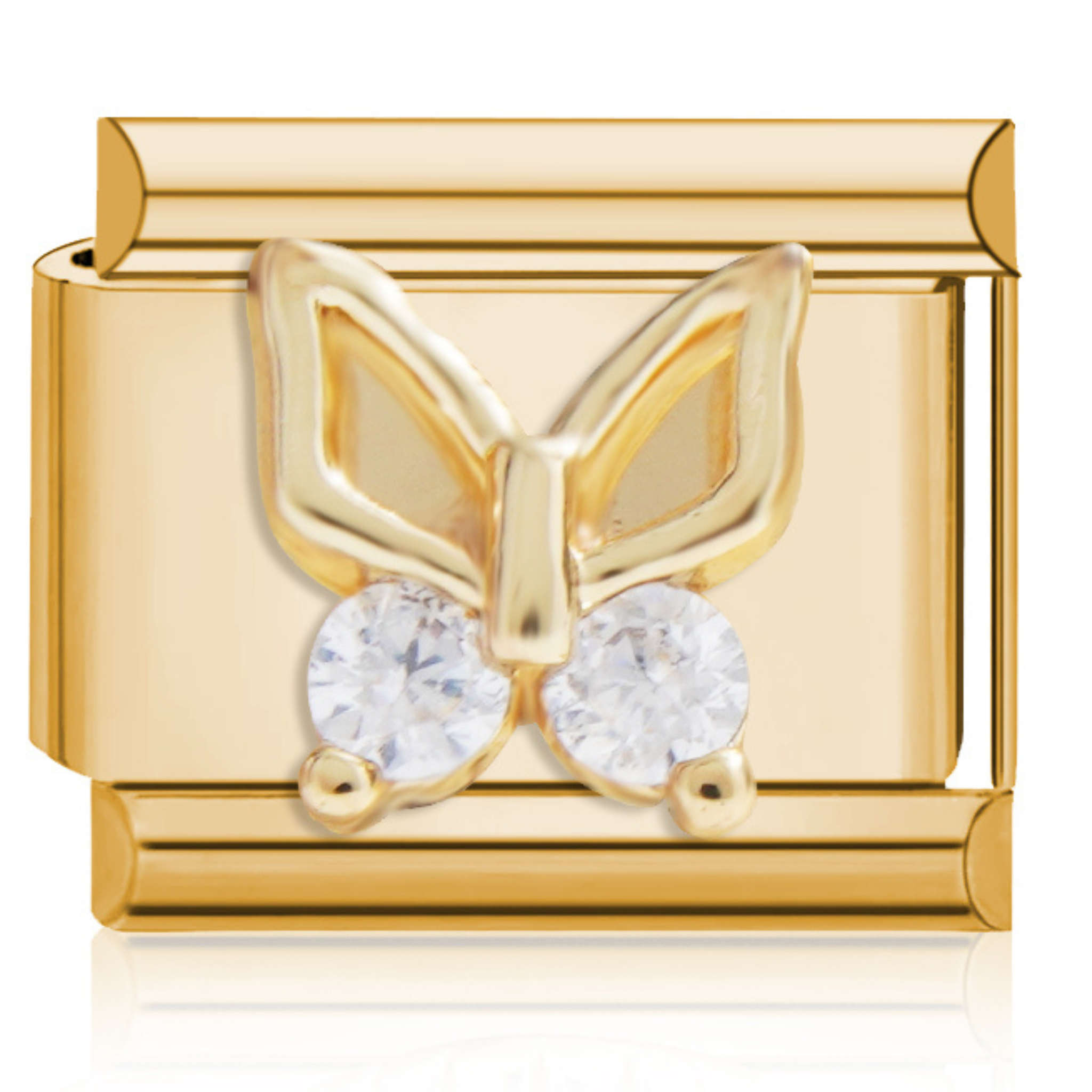 Gold Butterfly Charm