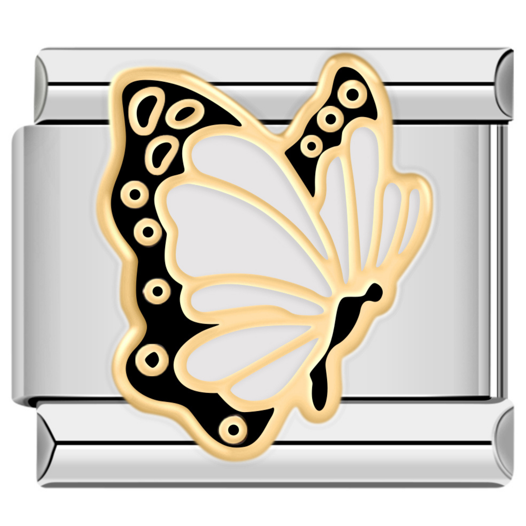 White Butterfly Charm