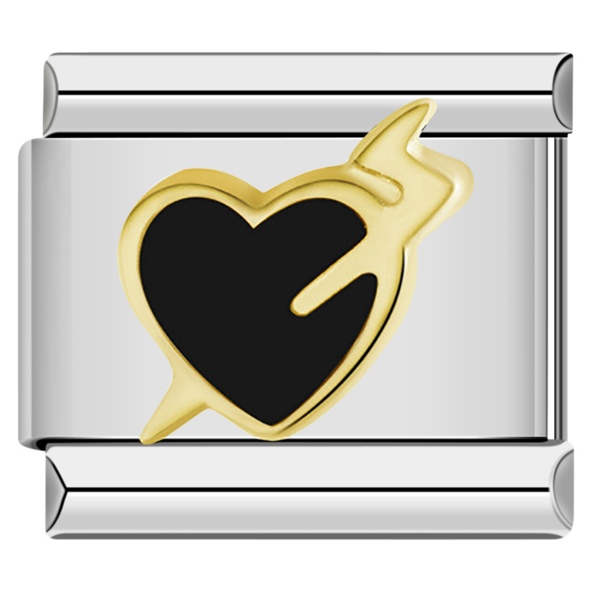 Black Heart Charm