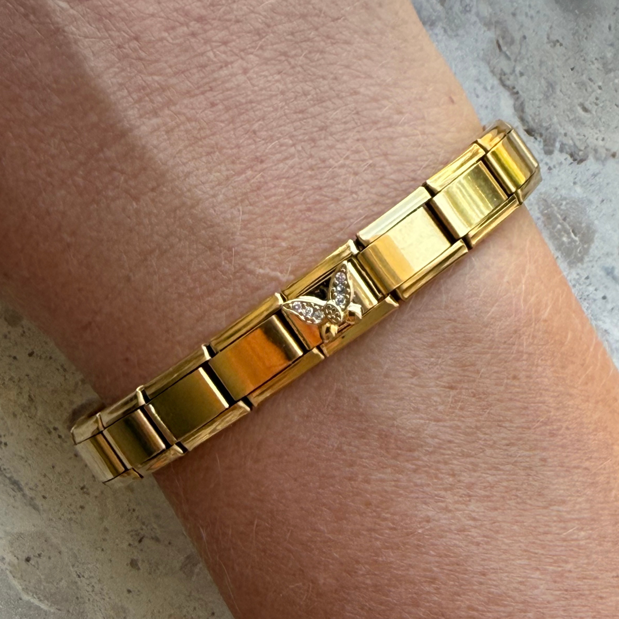 Golden Butterfly Charm