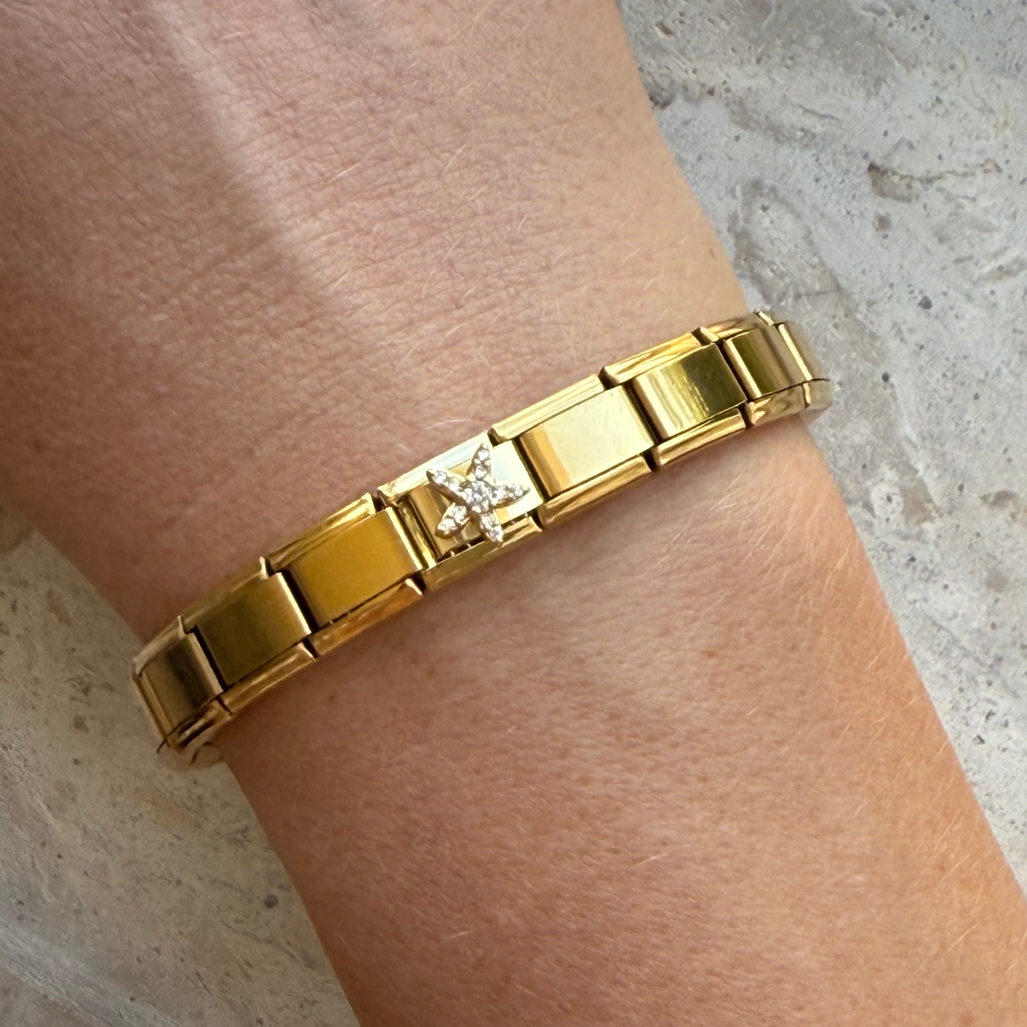 Star Of The Sea Gold Charm