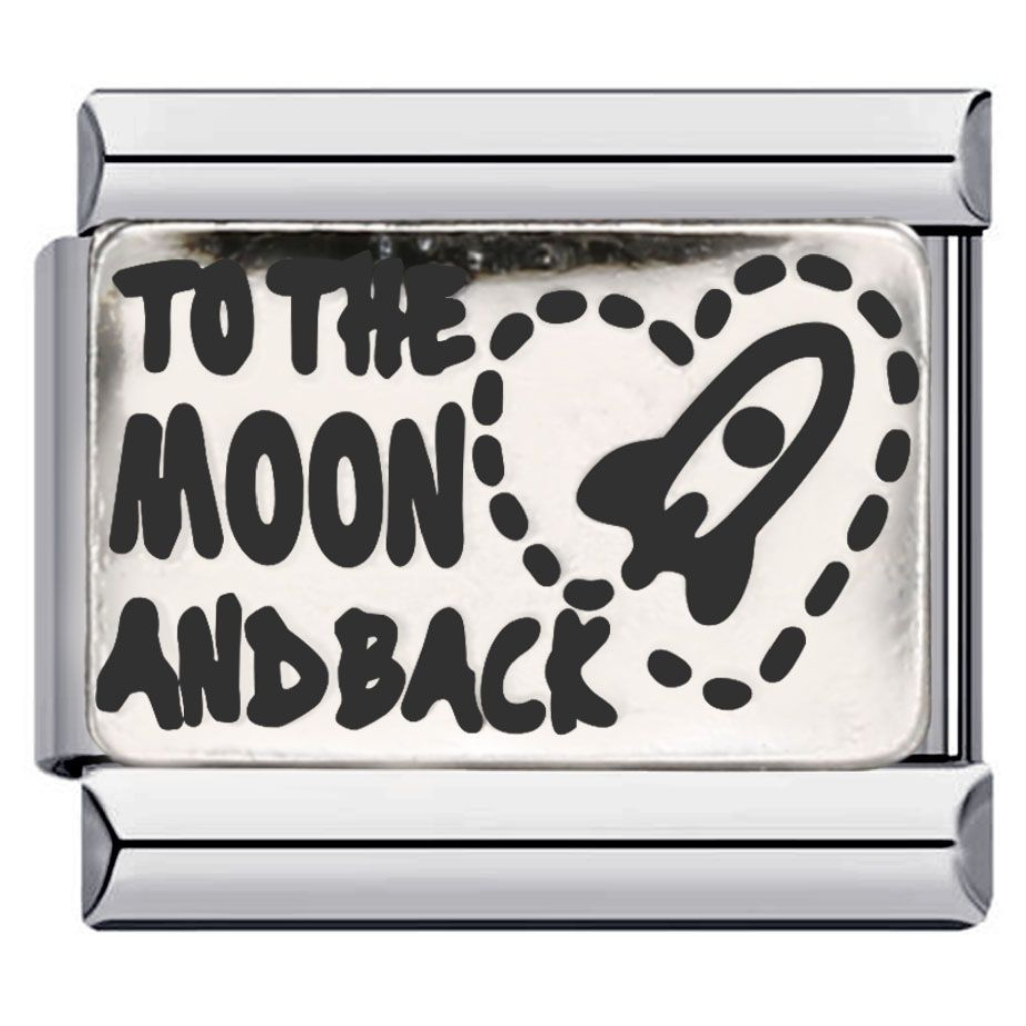 To The Moon And Back Charm