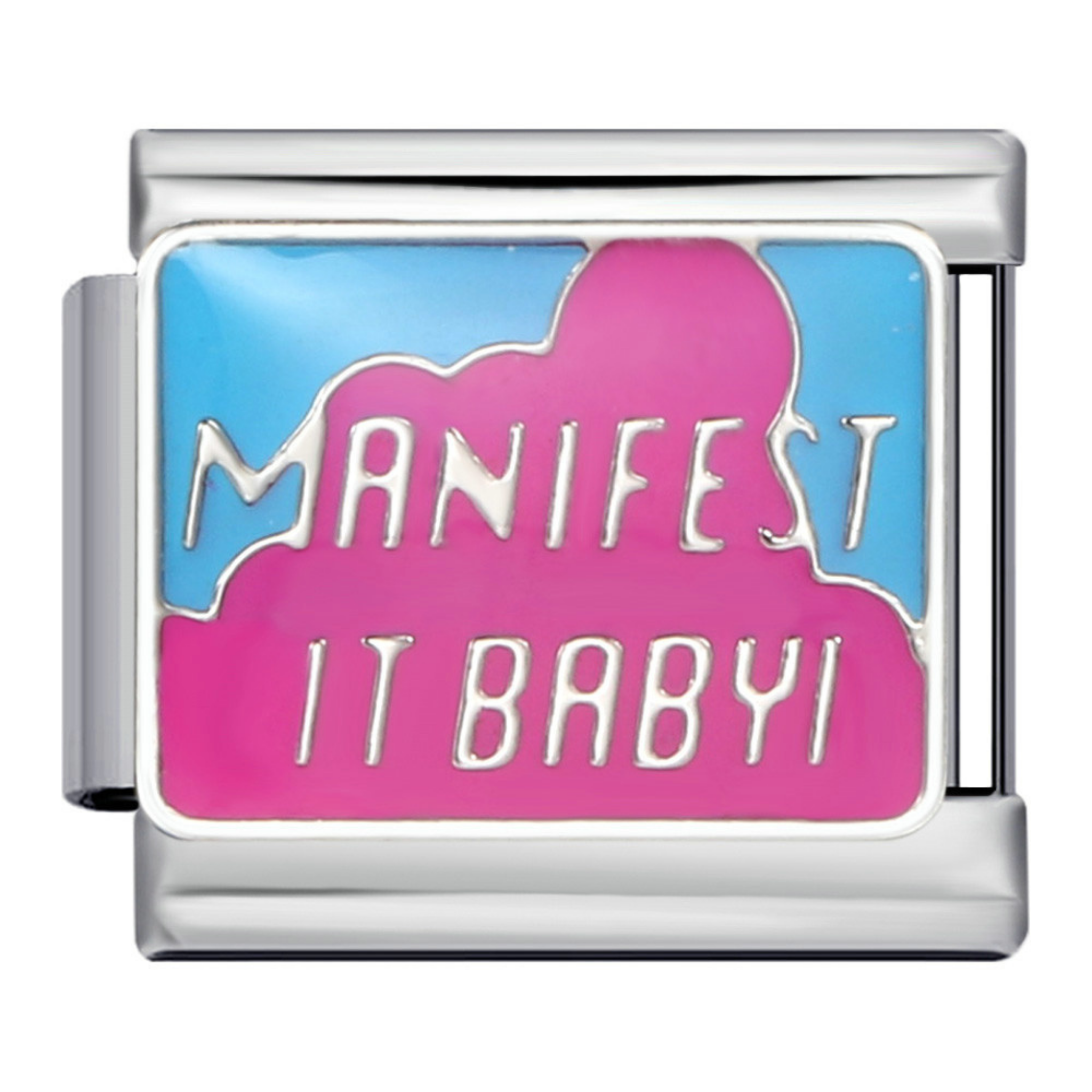 Manifest It Baby Charm