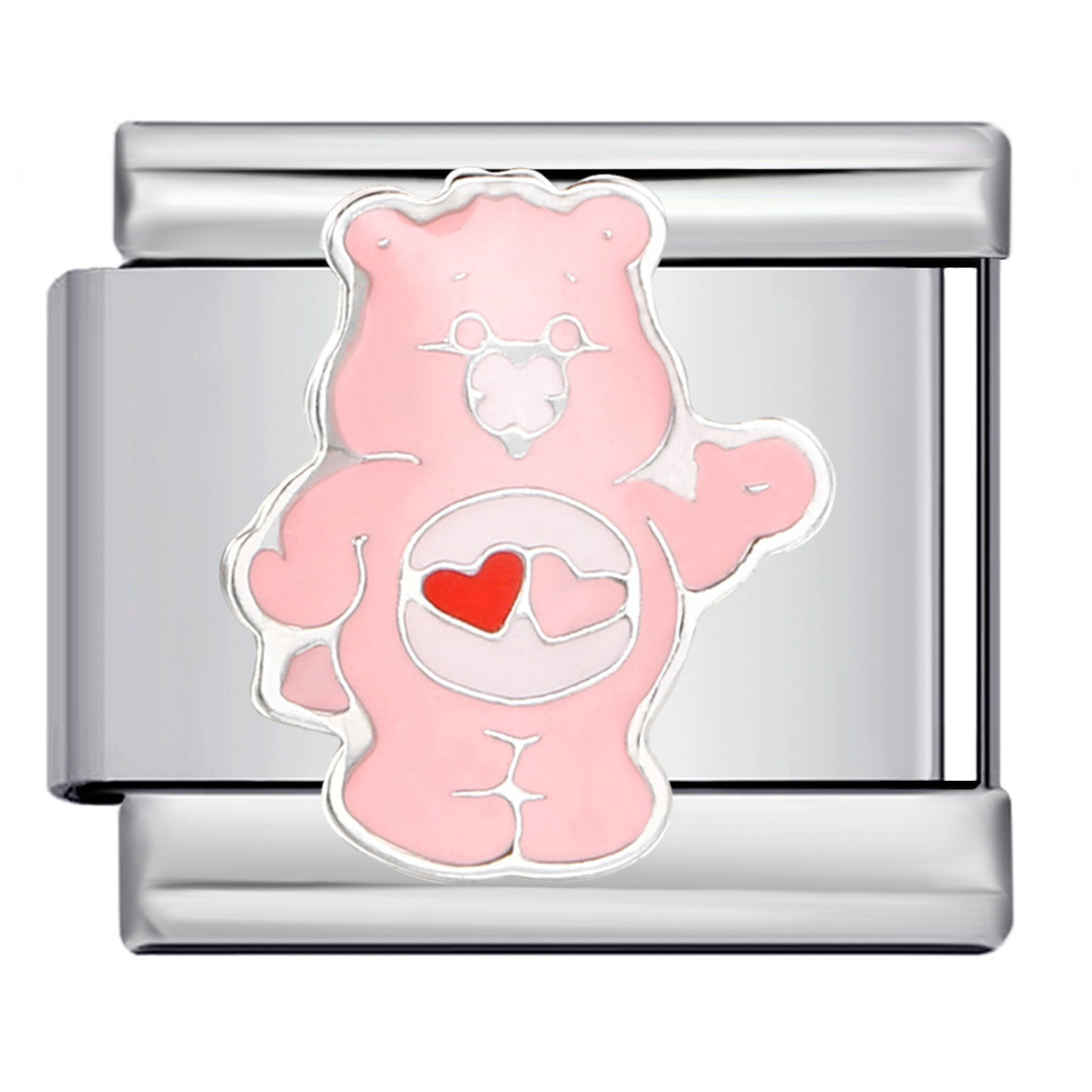 Pink Care Bear Charm