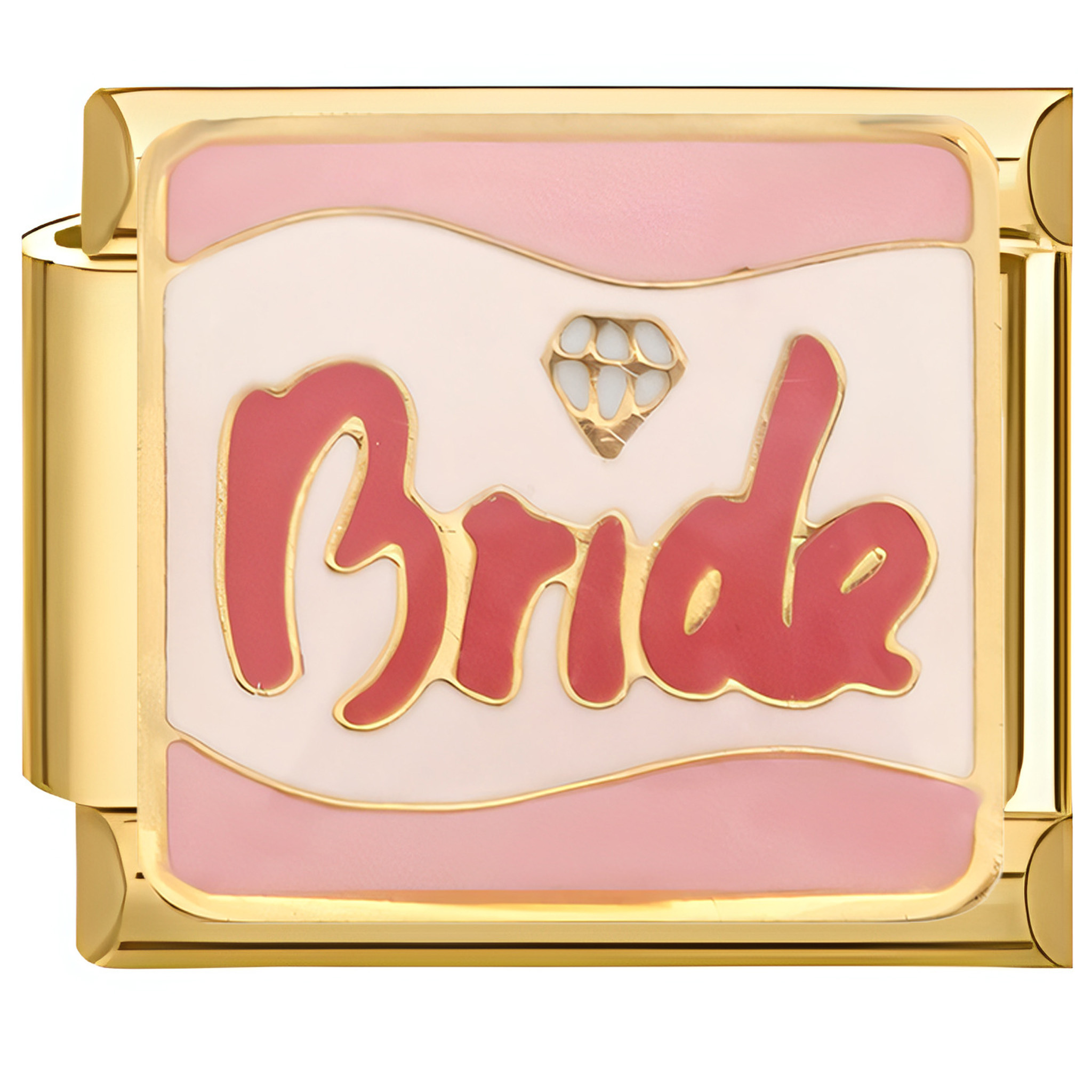 Gold Bride Charm