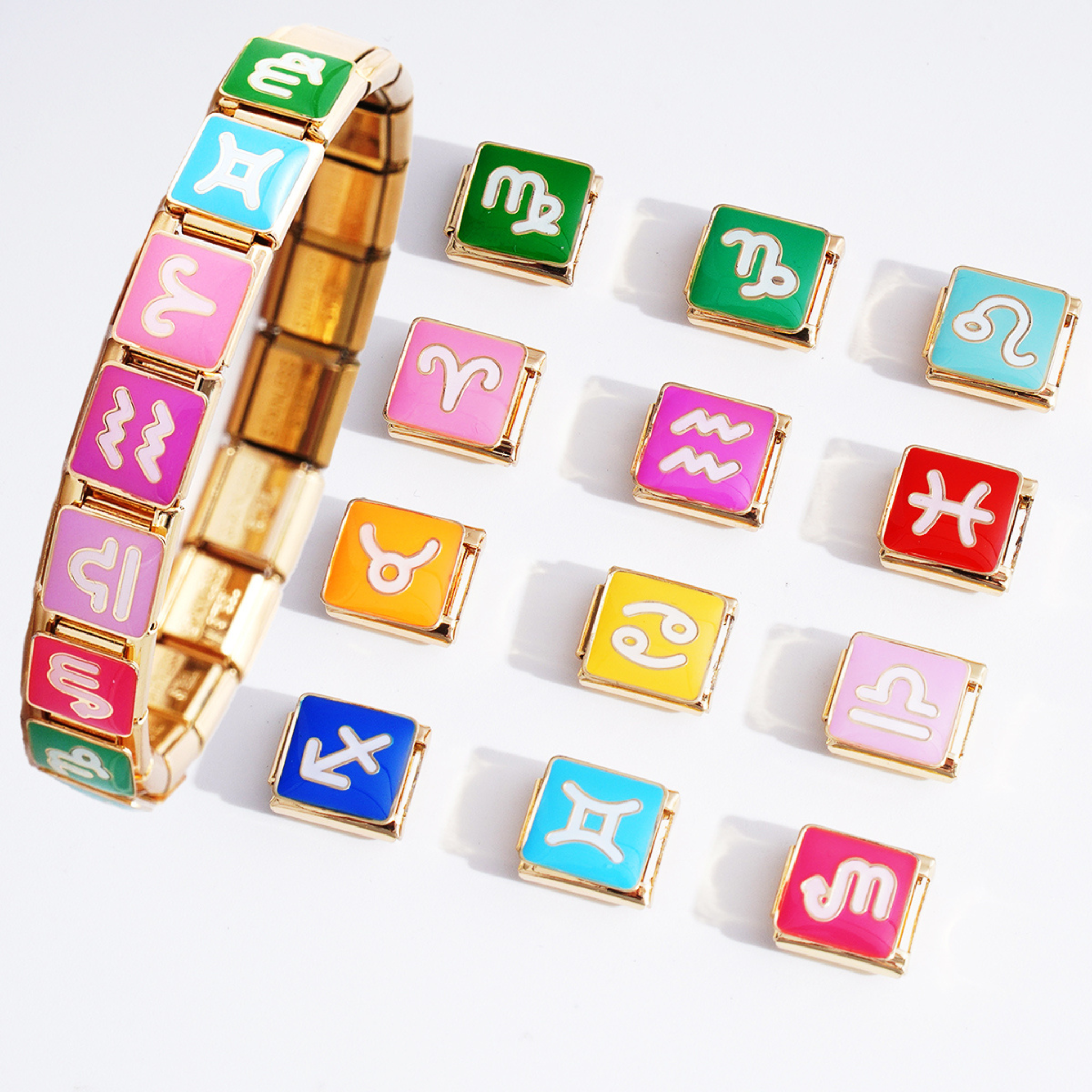 Gold Star Sign Charms