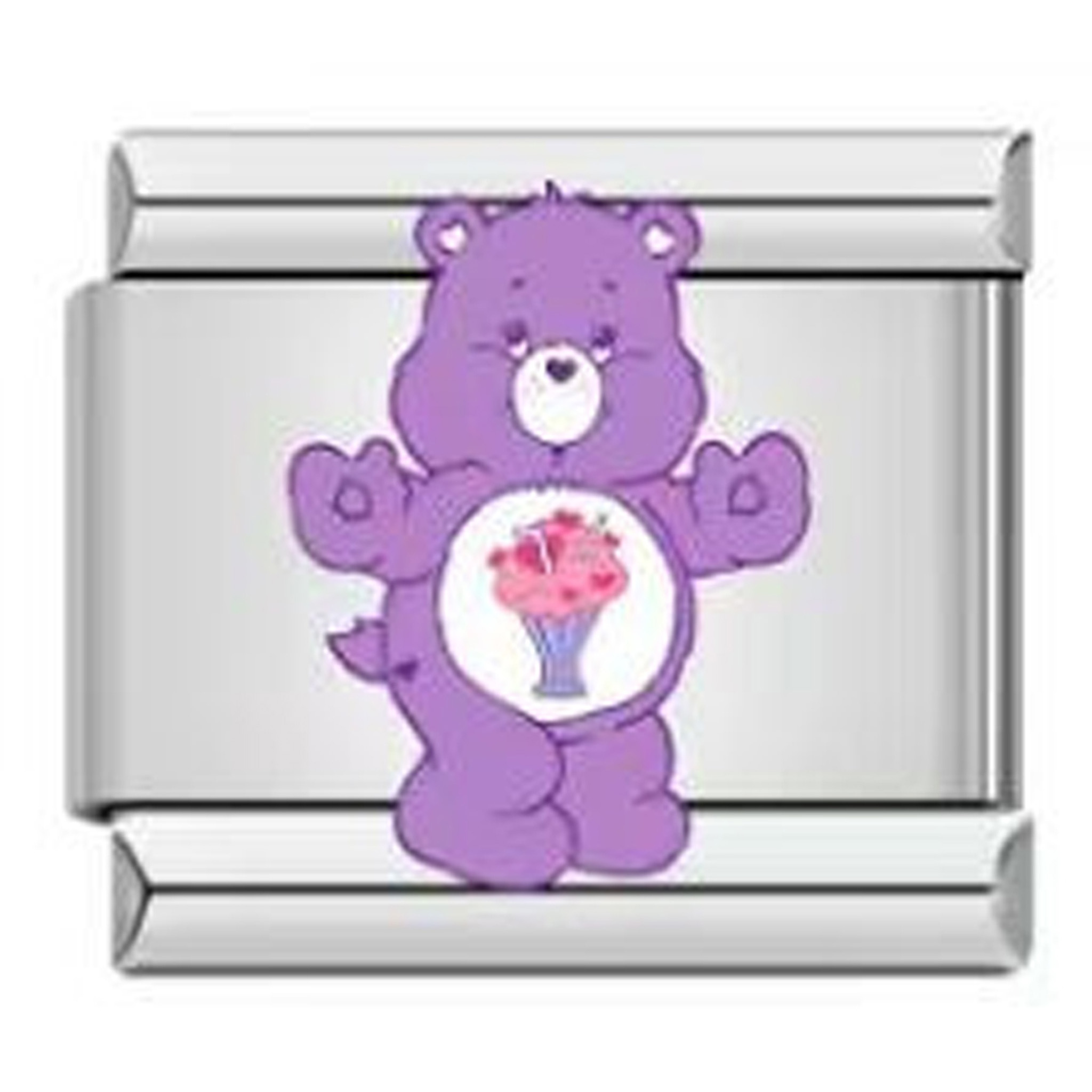 Purple Care Bear Charm